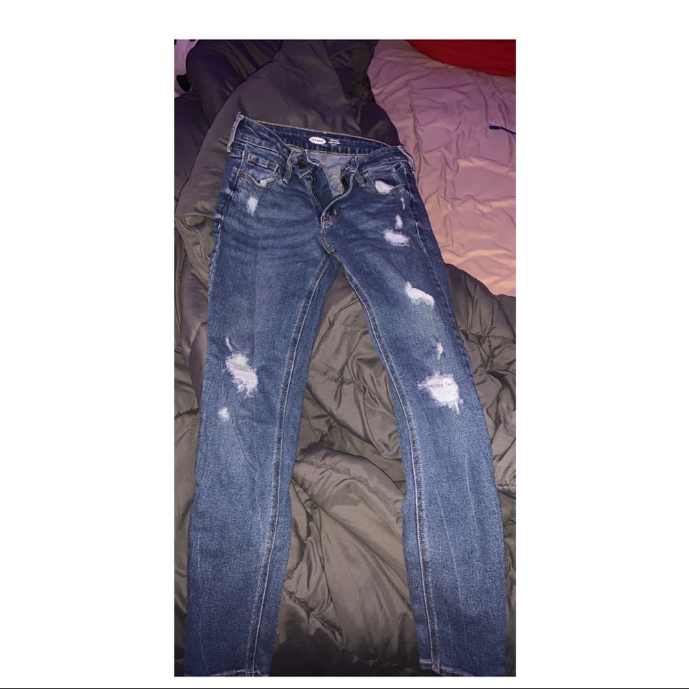 Old Navy Mid-rise skinny jeans